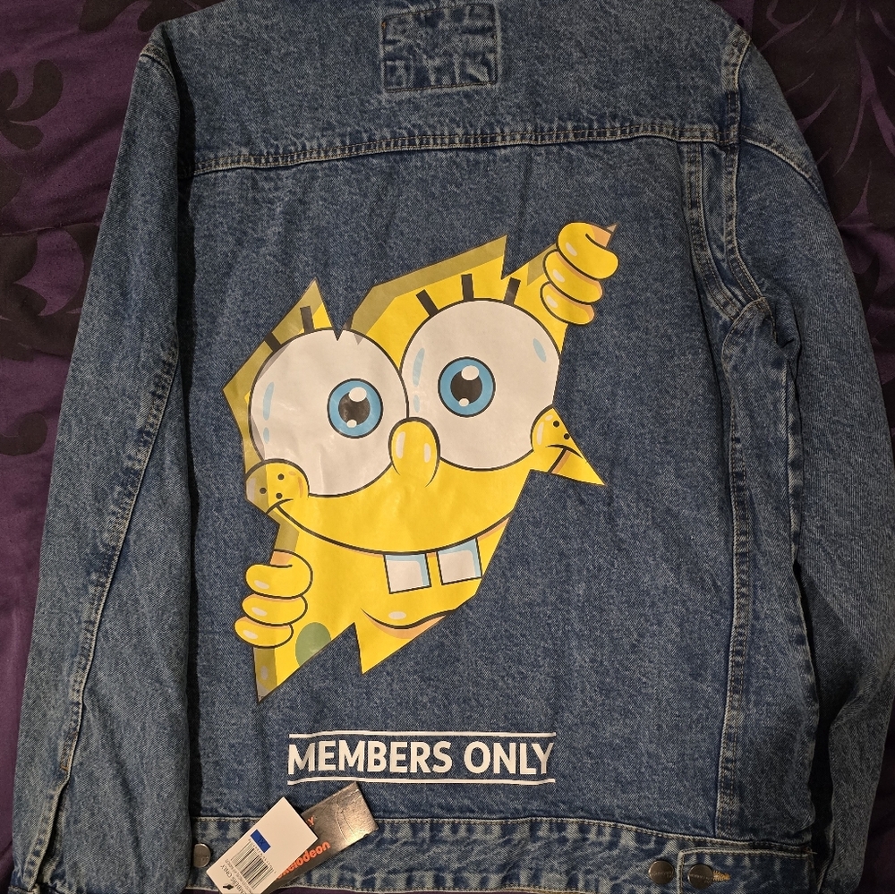 "Members Only" Adult Denim Jacket